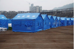 Fire Retardant 750gsm PVC Tent Fabric For Outdoor Activity