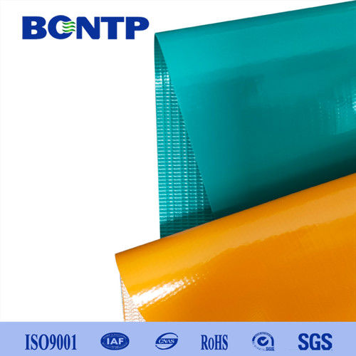 500d  PVC Tarpaulin Fabric Waterproof Vinyl Tarpaulin In Roll high strengh anti-uv